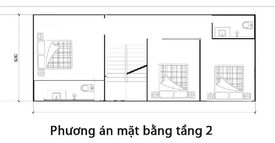 nha 2 tang 1 tum don gian tang 2