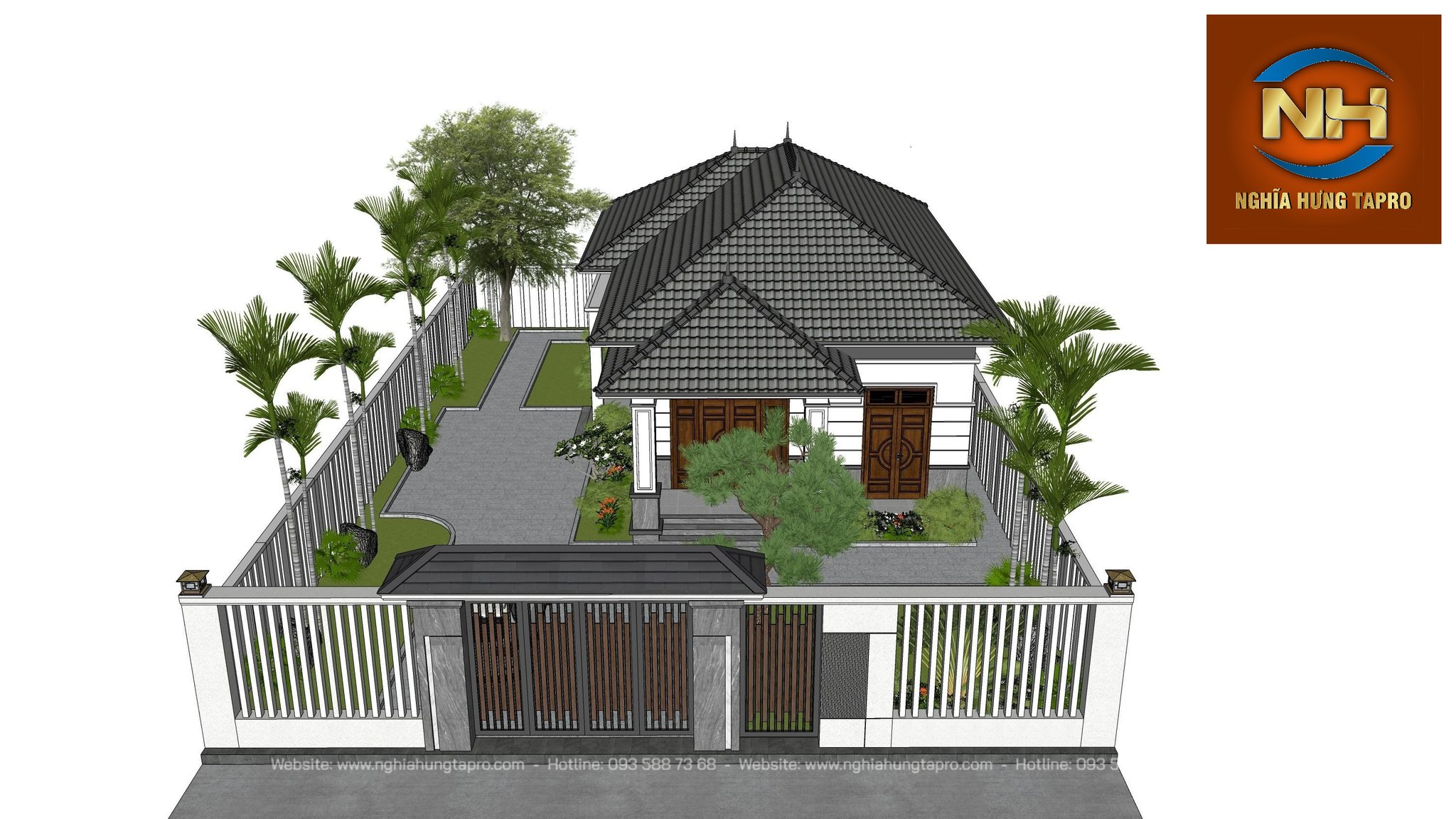 Không gian bố trí hợp lý, thông thoáng