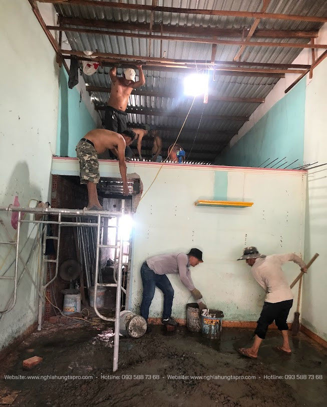 cải tạo nhà cấp 4 cũ tại Cẩm Lệ Đà Nẵng