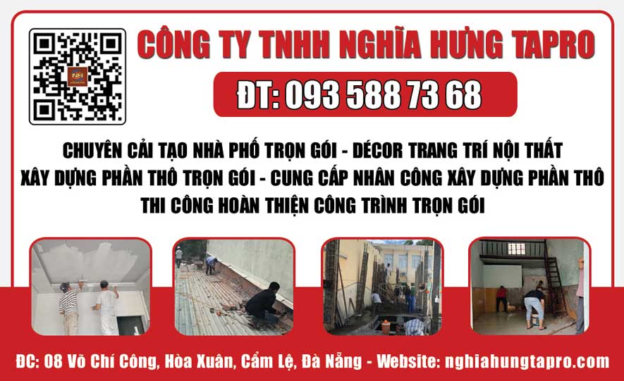 dịch vụ cải tạo nhà đà nẵng uy tín