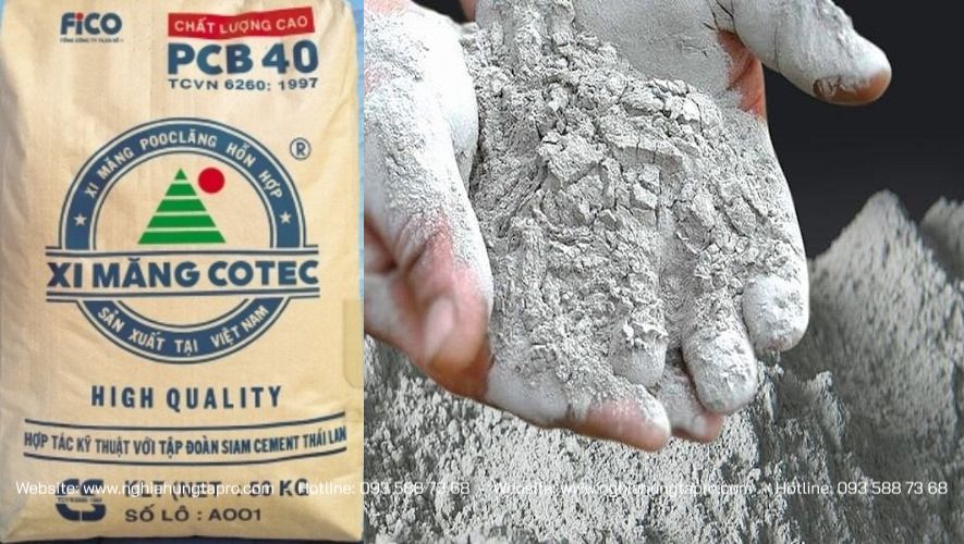 COTEC là loại xi măng phổ biến trong ngành xây dựng