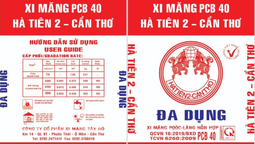 Xi măng Hà Tiên đông kết nhanh và mác bê tông vượt cao hơn so với tiêu chuẩn 