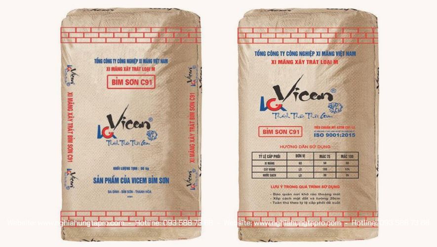 Xi măng Bỉm Sơn nổi tiếng là dòng xi măng có cường độ và độ ổn định cao