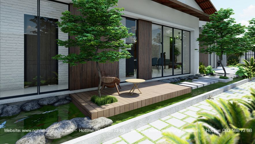 Biệt thự sân vườn 