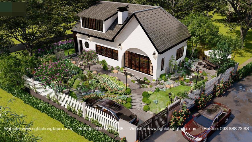 Biệt thự sân vườn 