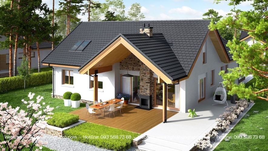 Biệt thự sân vườn 
