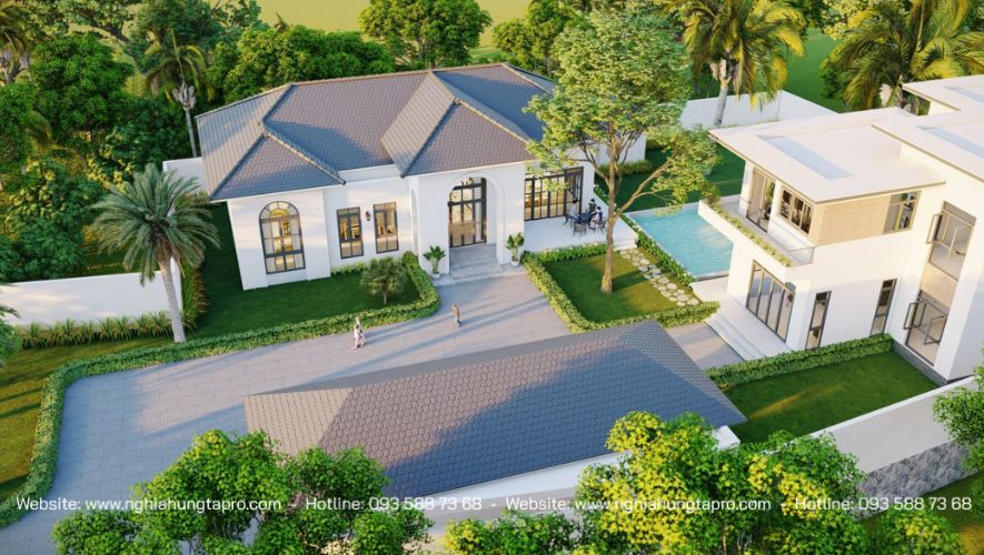 Biệt thự sân vườn 