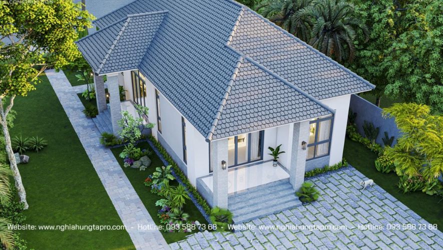 Biệt thự sân vườn 