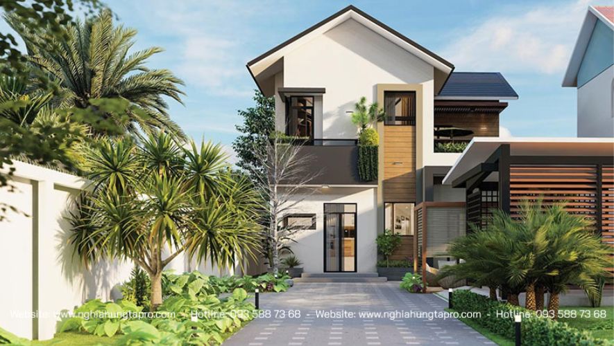 Biệt thự sân vườn 
