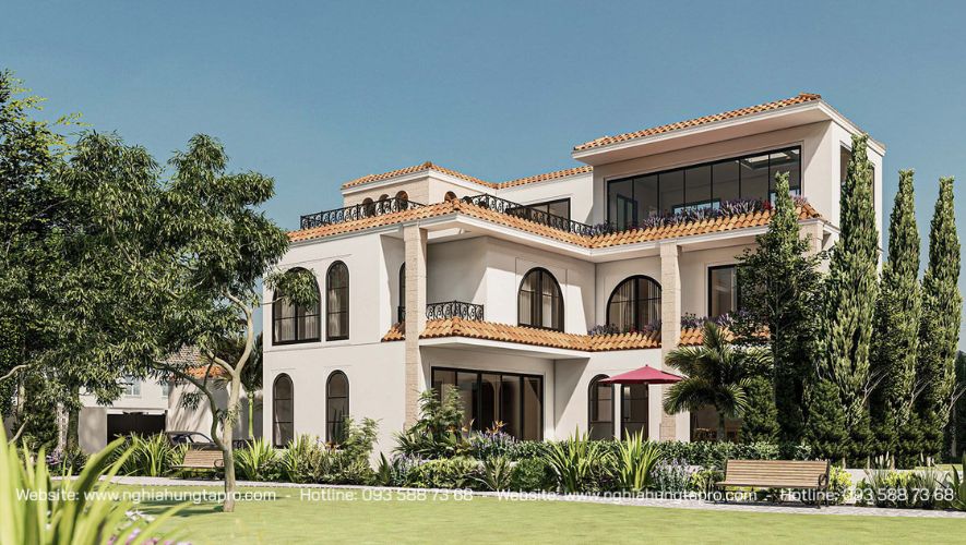 Biệt thự sân vườn 