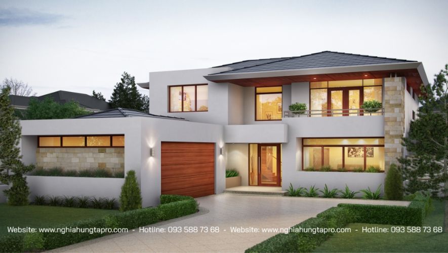 Biệt thự sân vườn 