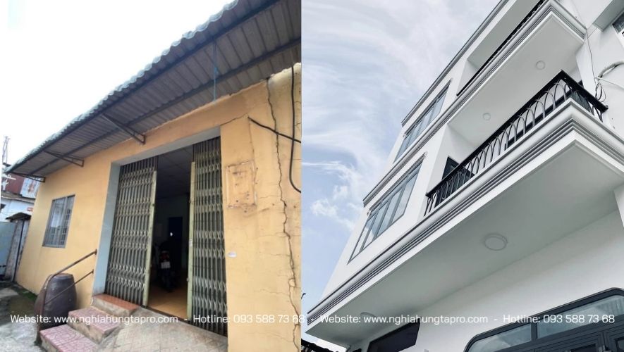 Cải tạo nâng tầng nhà