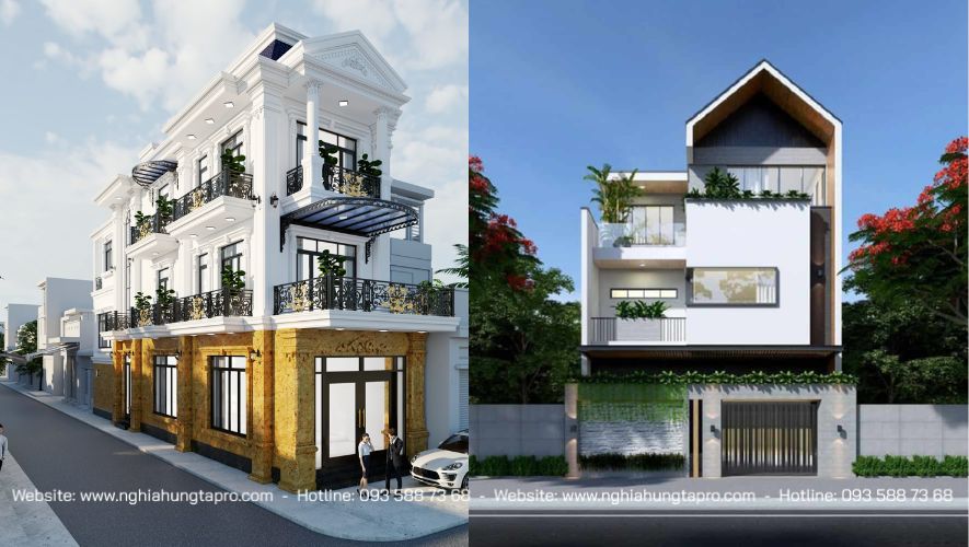 Cải tạo nhà ống 2 tầng 