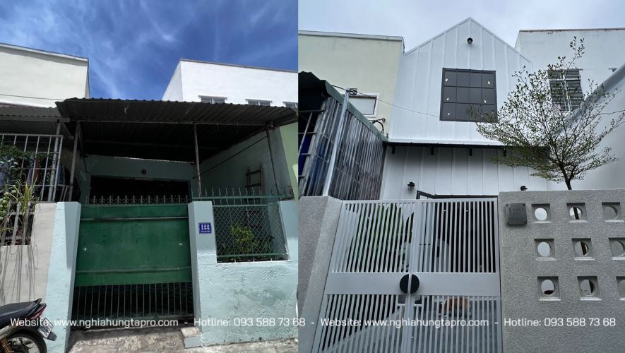cải tạo nhà cấp 4 thành 2 tầng đẹp hiệu quả