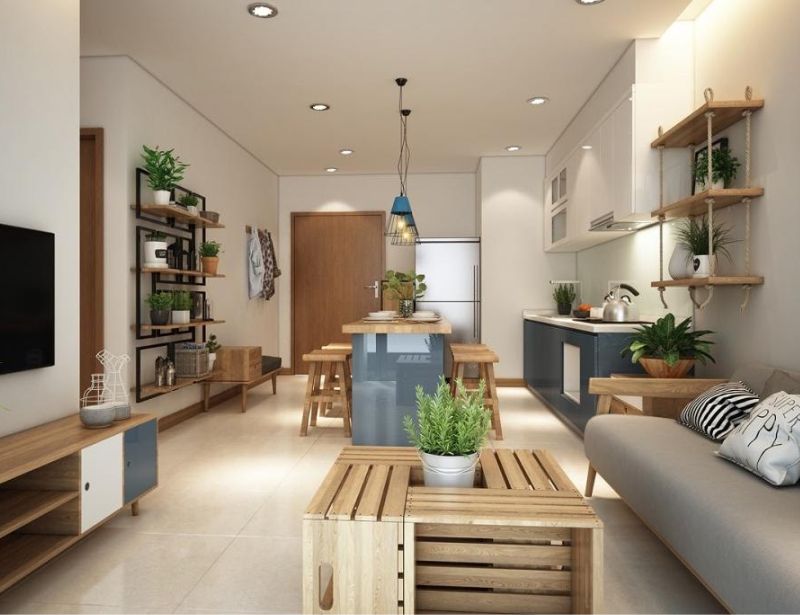 Sửa nhà chung cư đẹp tiện nghi 