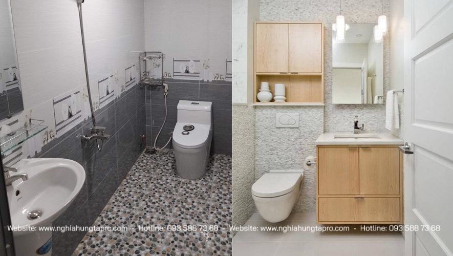 Dịch vụ cải taooj nhà vệ sinh cũ 