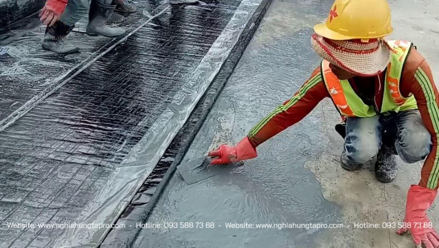 Chống thấm máng xối