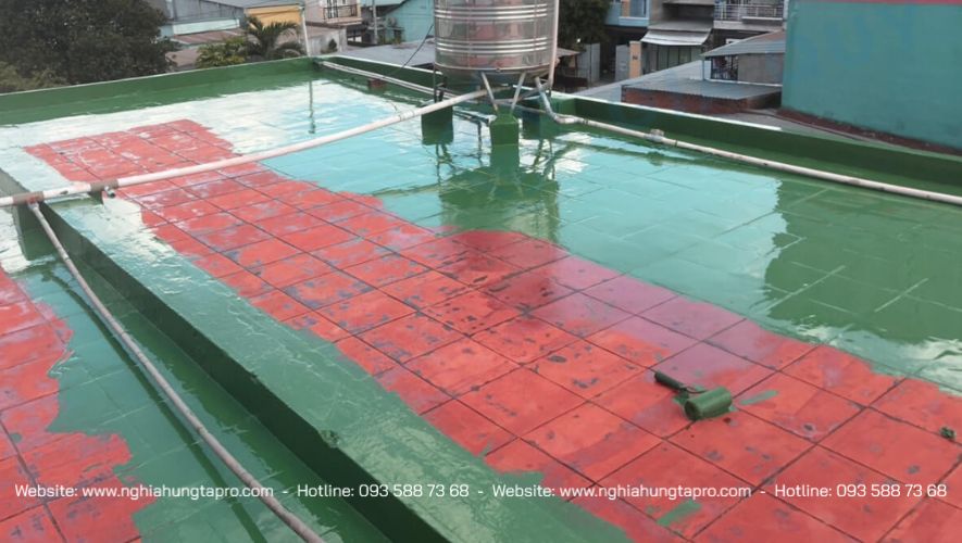 chống thấm sân thượng