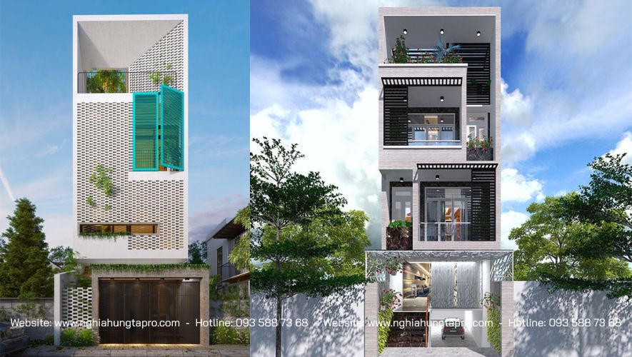 Nhà 3 tầng đẹp