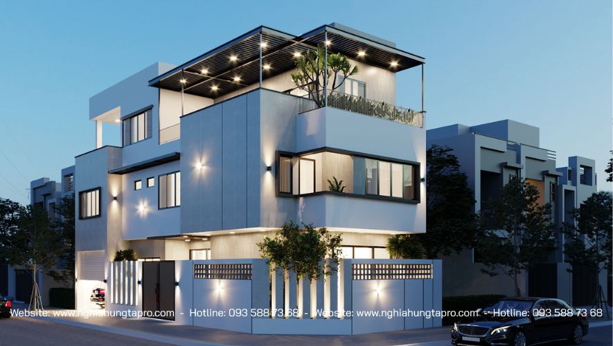 Nhà 3 tầng đẹp