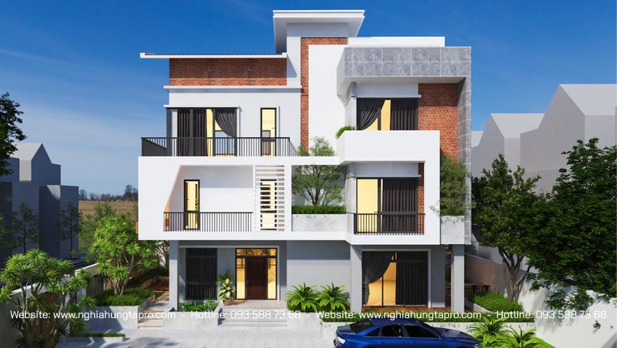 Nhà 3 tầng đẹp