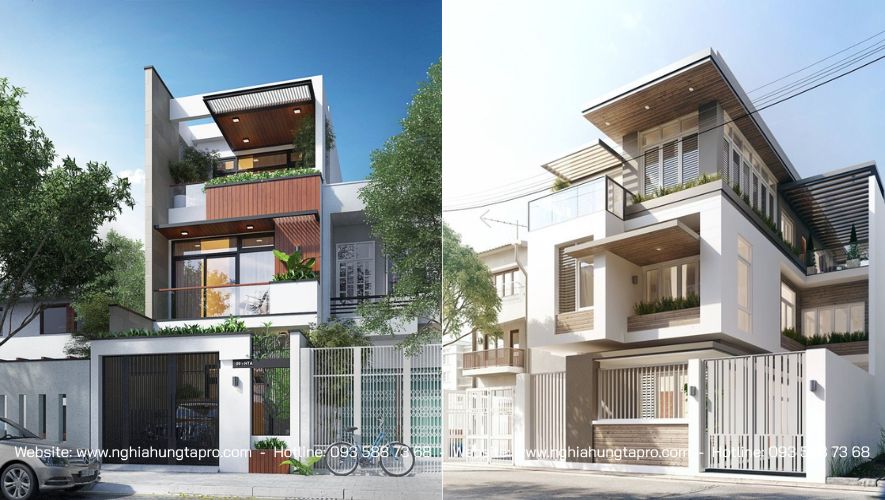 Nhà 3 tầng đẹp
