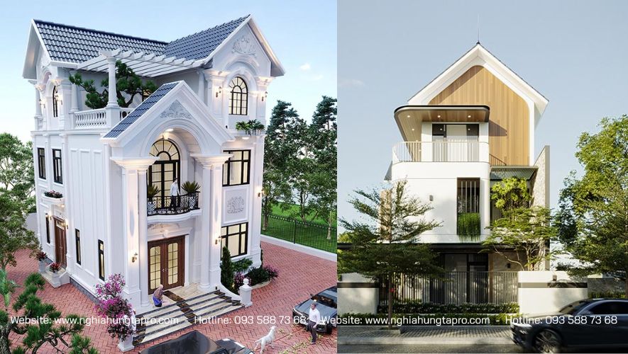 Nhà 3 tầng đẹp