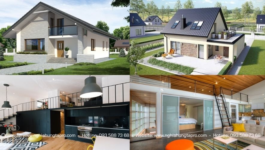 Nhà cấp 4 mái Thái nông thôn
