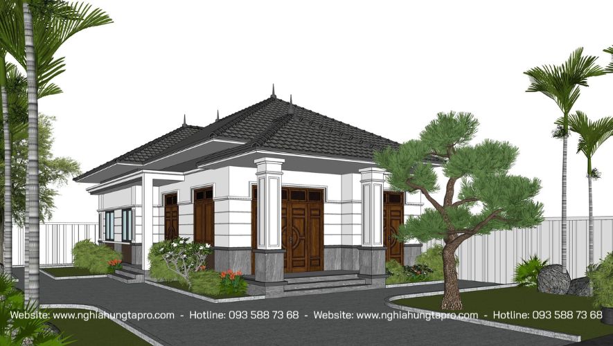 Nhà cấp 4 mái Nhật đẹp nhất
