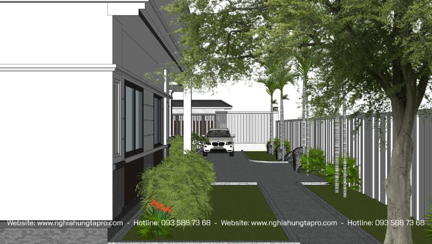 Nhà cấp 4 mái Nhật đẹp nhất