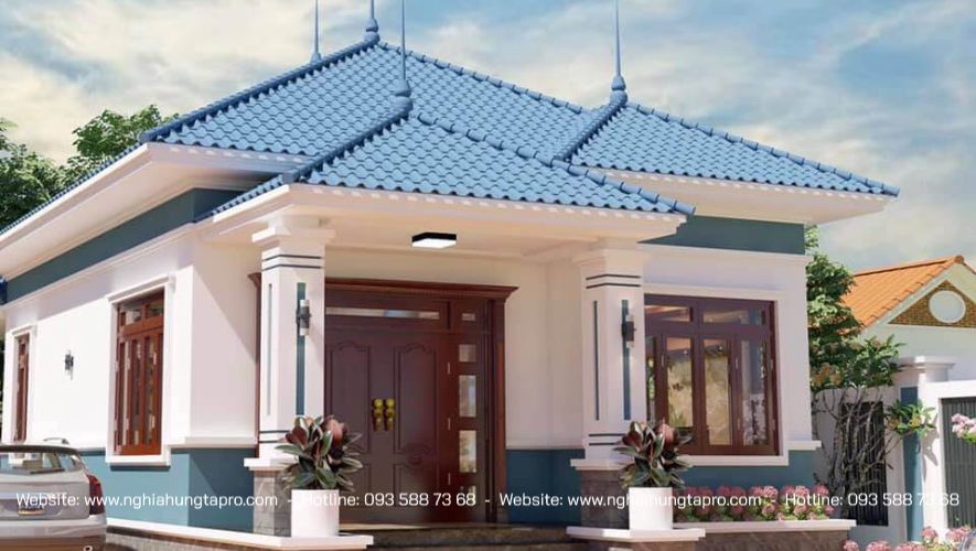 Nhà cấp 4 mái Nhật đẹp nhất