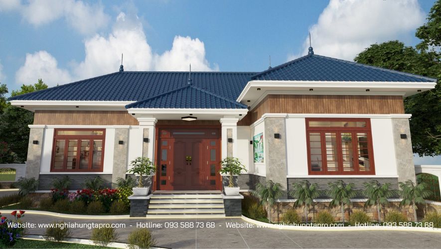 Nhà cấp 4 mái Nhật đẹp nhất