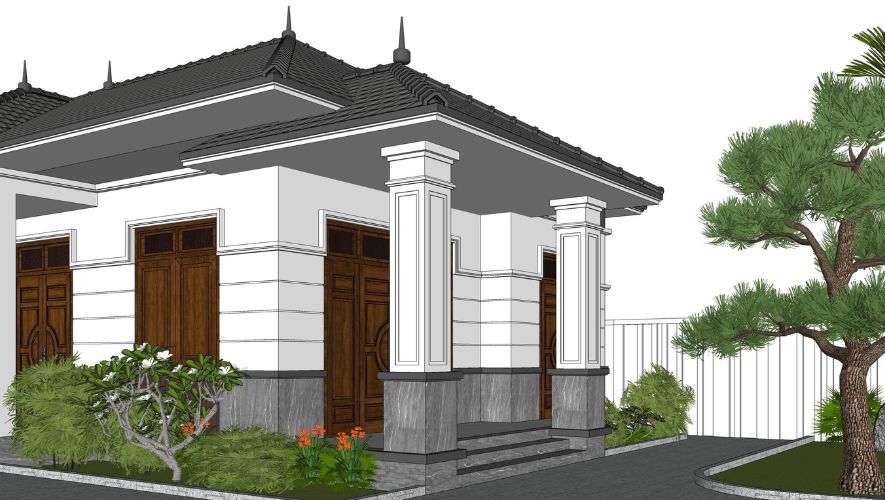 Nhà cấp 4 mái Nhật đẹp nhất