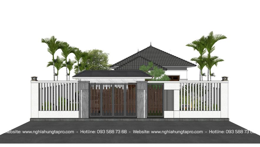 Nhà cấp 4 mái Nhật đẹp nhất