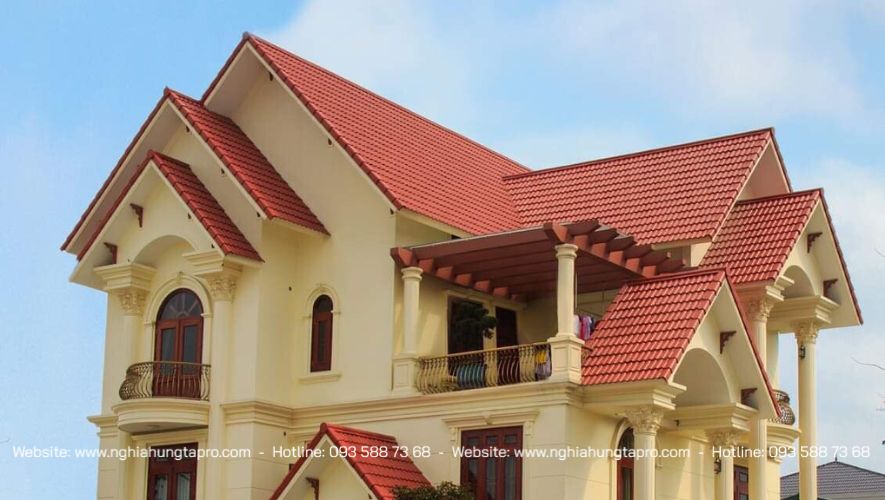 Nhà cấp 4 mái Thái 3 phòng ngủ