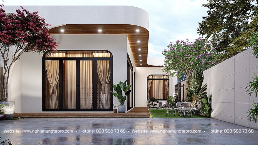 Nhà cấp 4 mái bằng