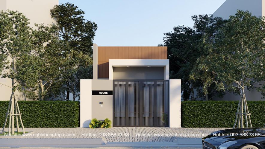 Nhà cấp 4 mái bằng