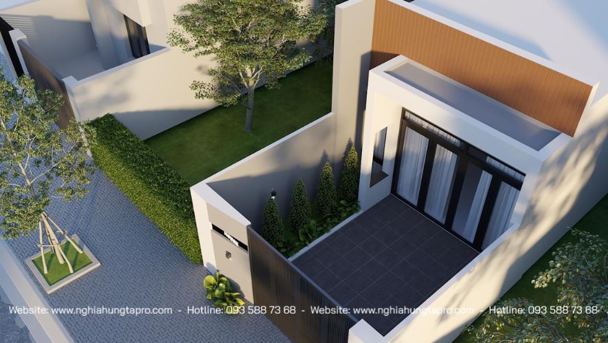 Nhà cấp 4 mái bằng