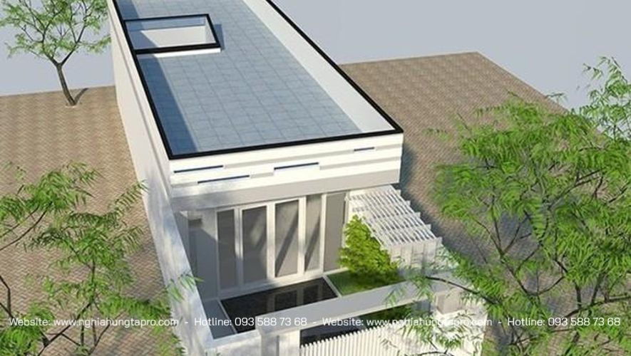 Nhà cấp 4 mái bằng