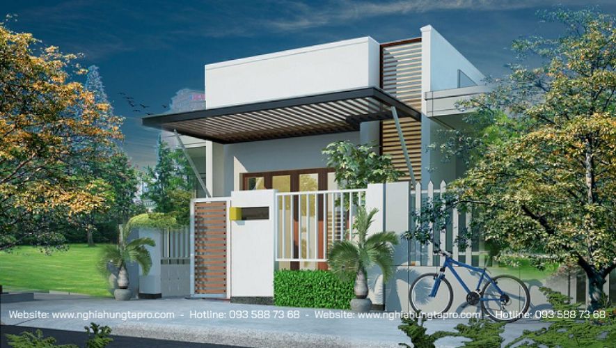 Nhà cấp 4 mái bằng