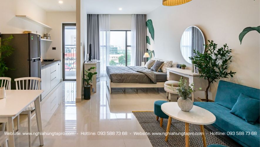 khoa học sẽ giúp mang lại một không gian cân xứng và hài hòa