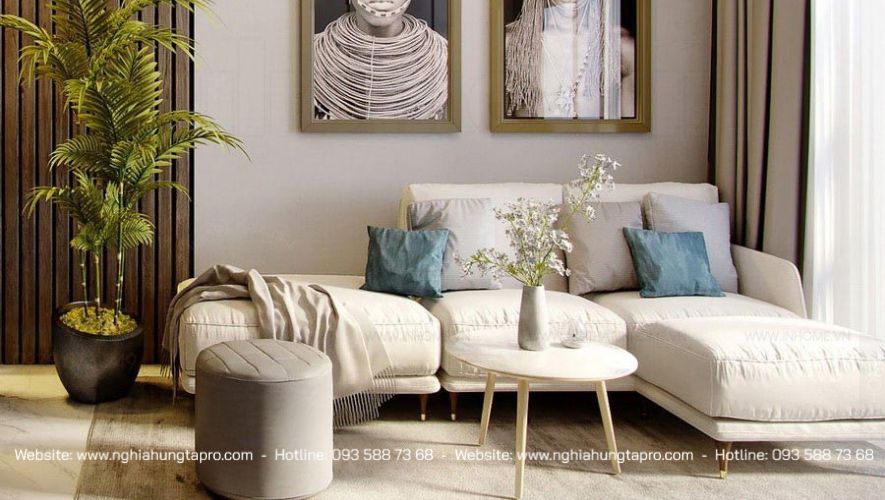 Những gam màu trắng sáng sẽ là điểm cộng giúp không gian trở nên tối giản một cách tinh tế