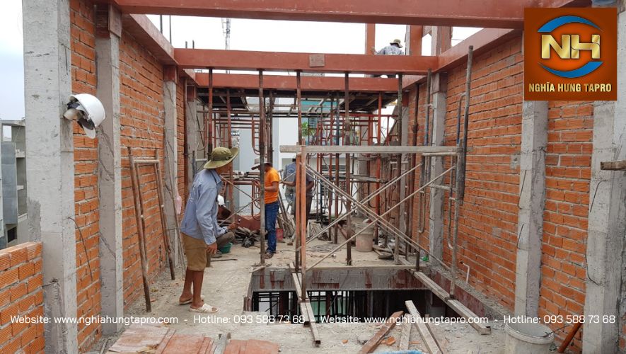 Nghĩa Hưng Tapro góp mặt trong nhiều công trình lớn nhỏ nổi bật
