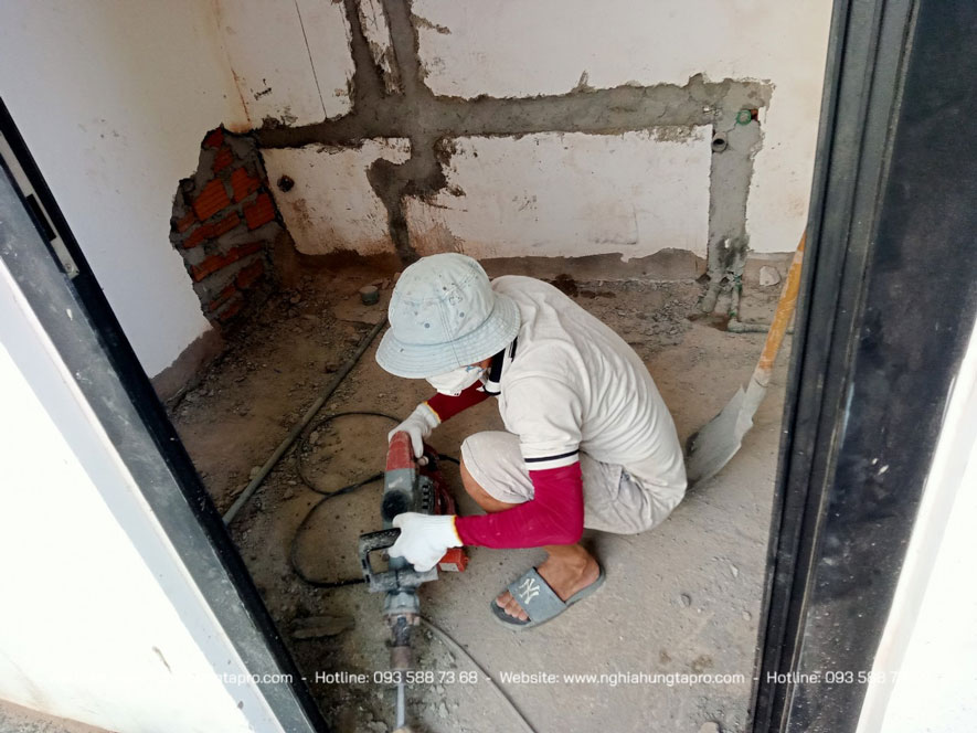 Sửa chữa, nâng cấp hệ thống đường ống nước cho khách hàng tại Liên Chiểu