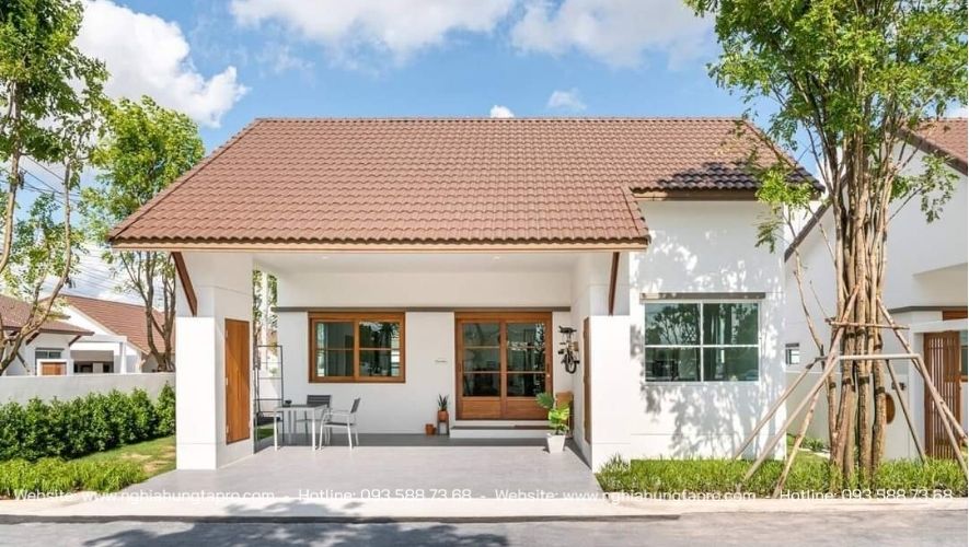 Nhà cấp 4 được cải tạo theo kiểu nhà homestay