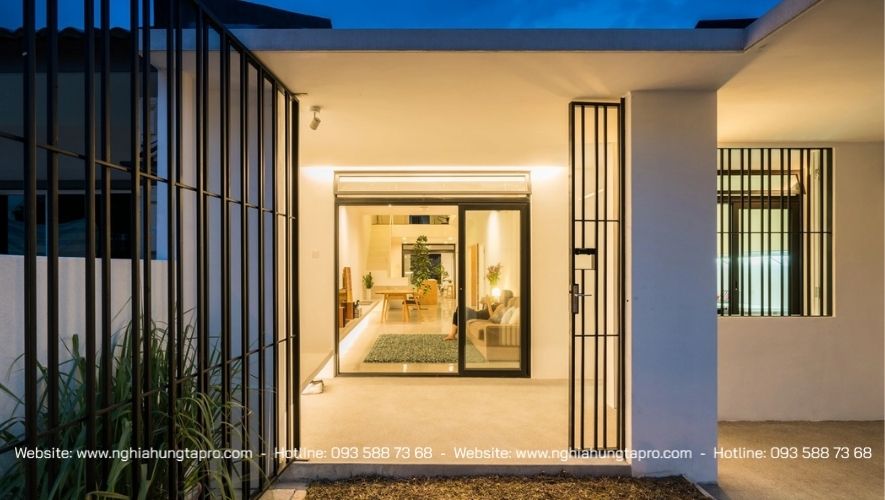 Nhà cấp 4 với diện tích nhỏ đẹp như studio
