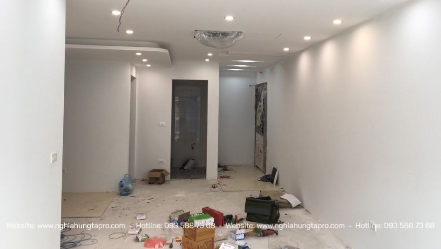 Sơn mới lại toàn bộ ngôi nhà