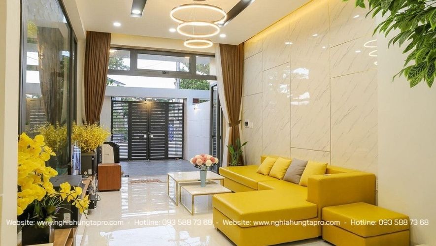 Dễ dàng hay đổi màu sắc phong thủy khi thay mới nội thất, tường nhà