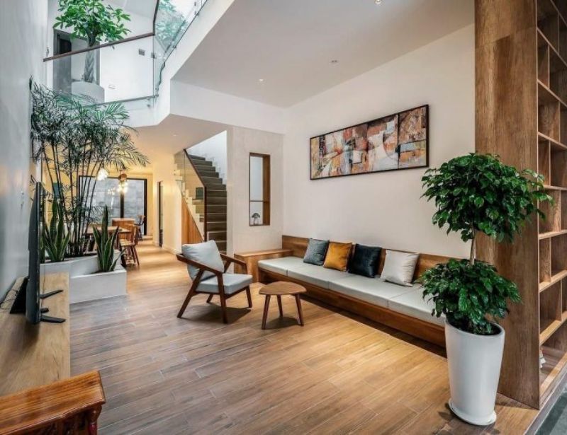 Thiết kế nội thất nhà ống mặt tiền 5m 