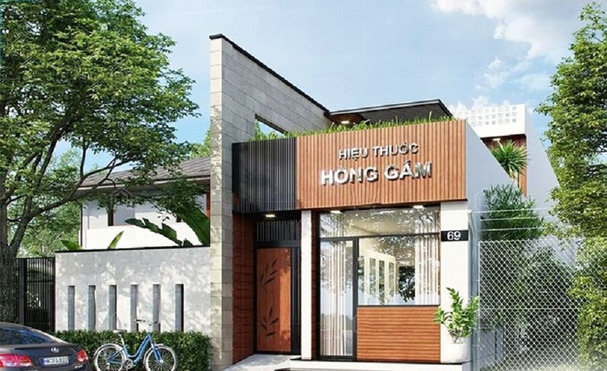 Mẫu nhà 2 tầng kinh doanh cần có sự phân chia không gian khoa học